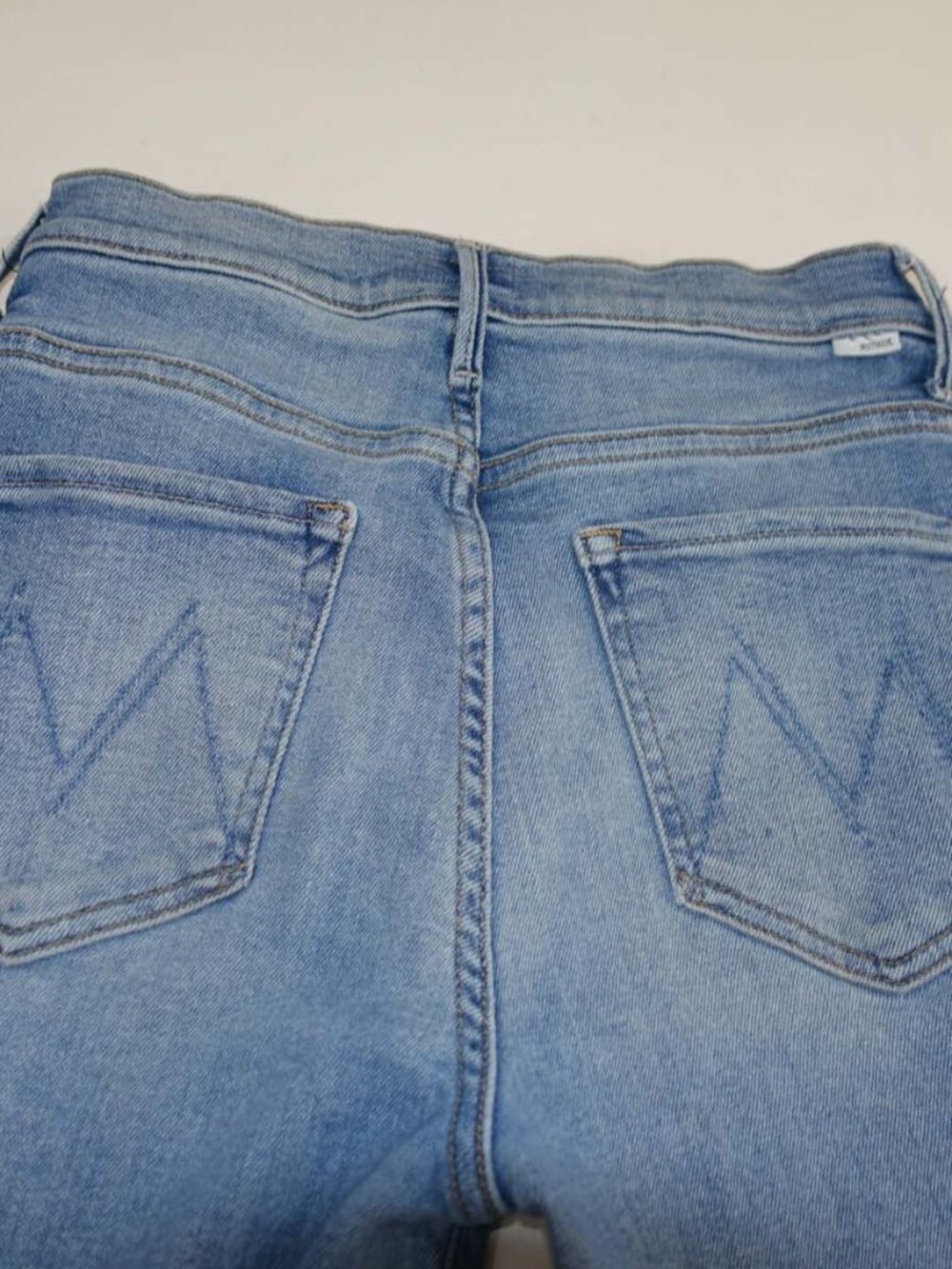 Mother Women's Swooner Rascal Ankle Jeans Size 28 High Rise Let's Trip Wash USA - Picture 8 of 8